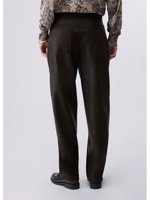 Pantaloni baggy in tessuto spalmato LIU JO | WF6144E1157/X0787